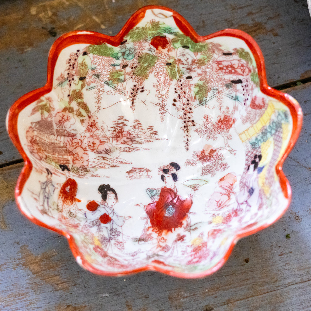 Vintage Japanese Porcelain Bowl