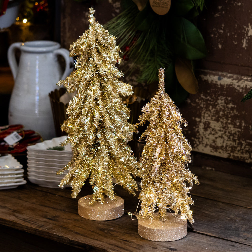 Short Micro Tinsel Branch Tree