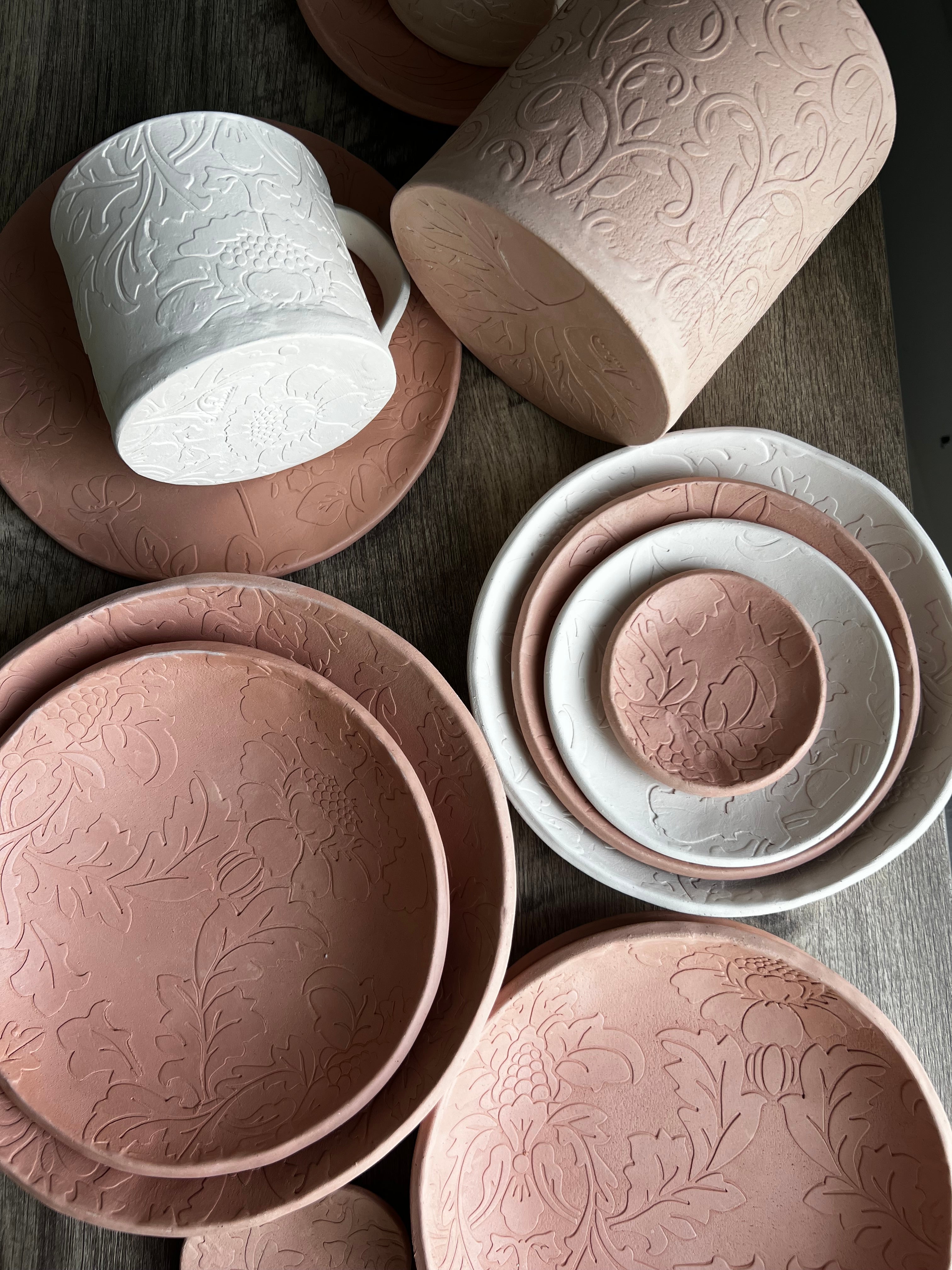 06.02.26 @ 11AM | Petals in Clay: A Ceramic Painting Workshop with Ceramic Artist Anissa Craig of Claystories Ceramics