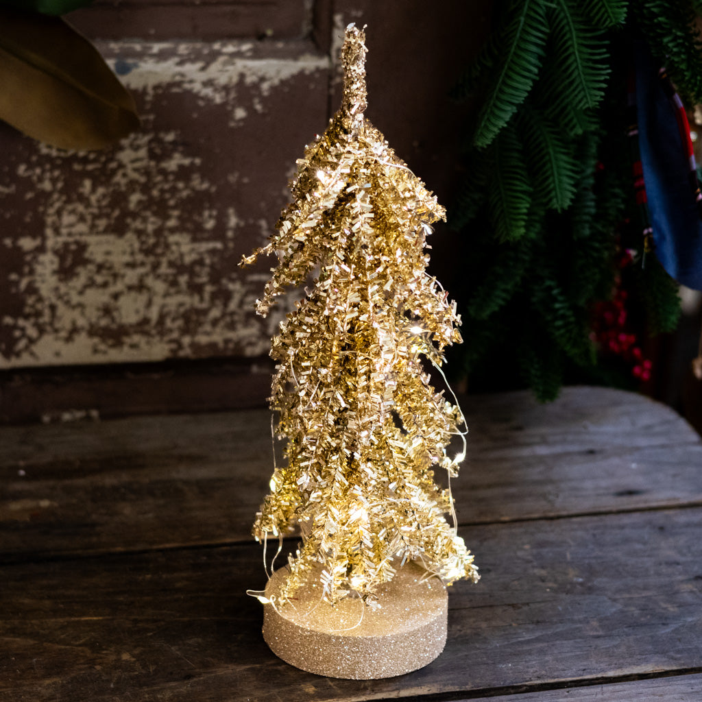 Short Micro Tinsel Branch Tree