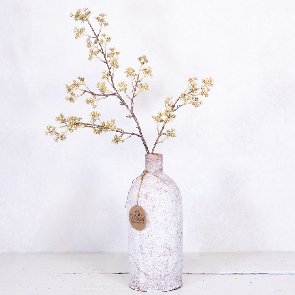 Weathered Tan Seeded Berry Spray