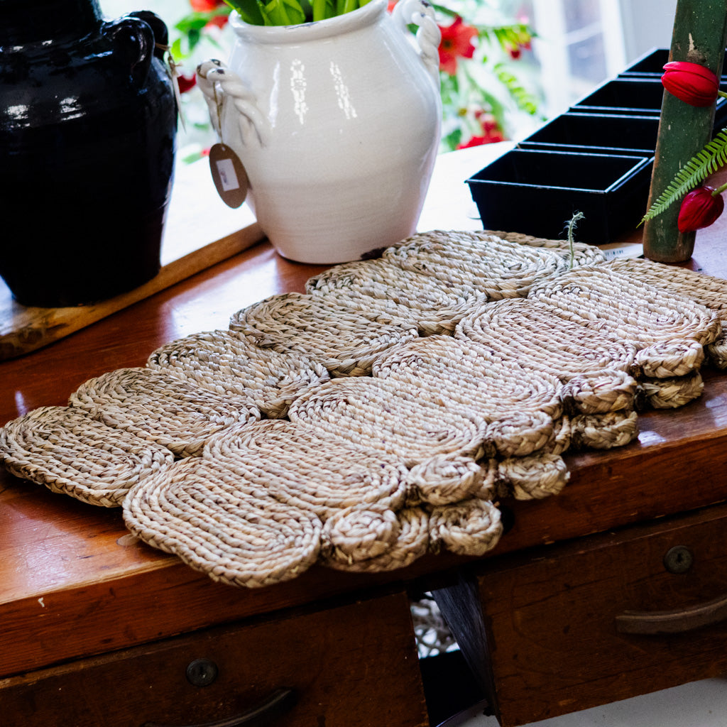 Pair of Rattan Placemats