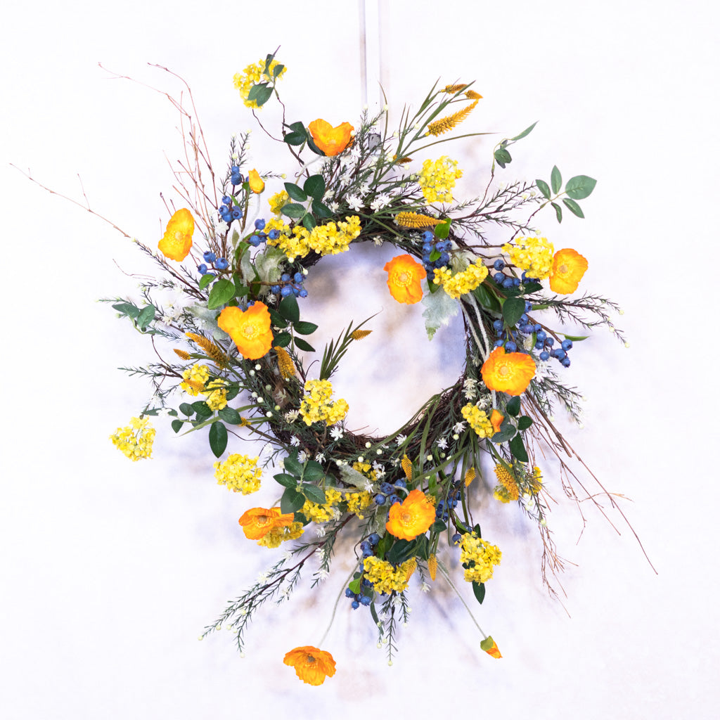 Spring Sunset Wreath