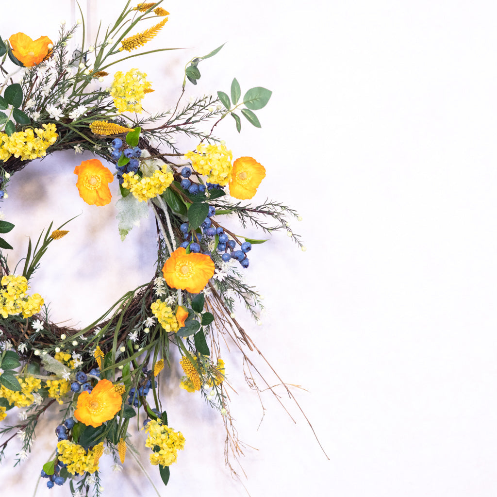 Spring Sunset Wreath