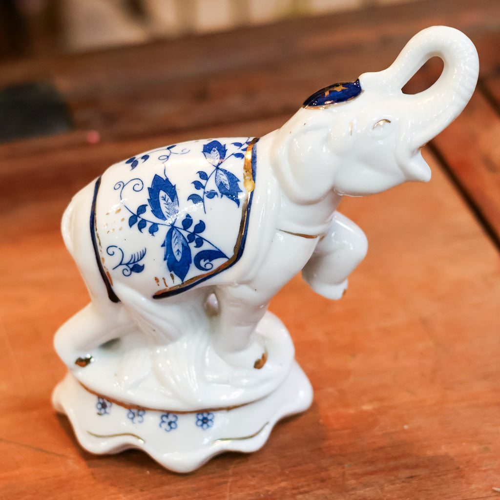 Vintage Porcelain Elephant