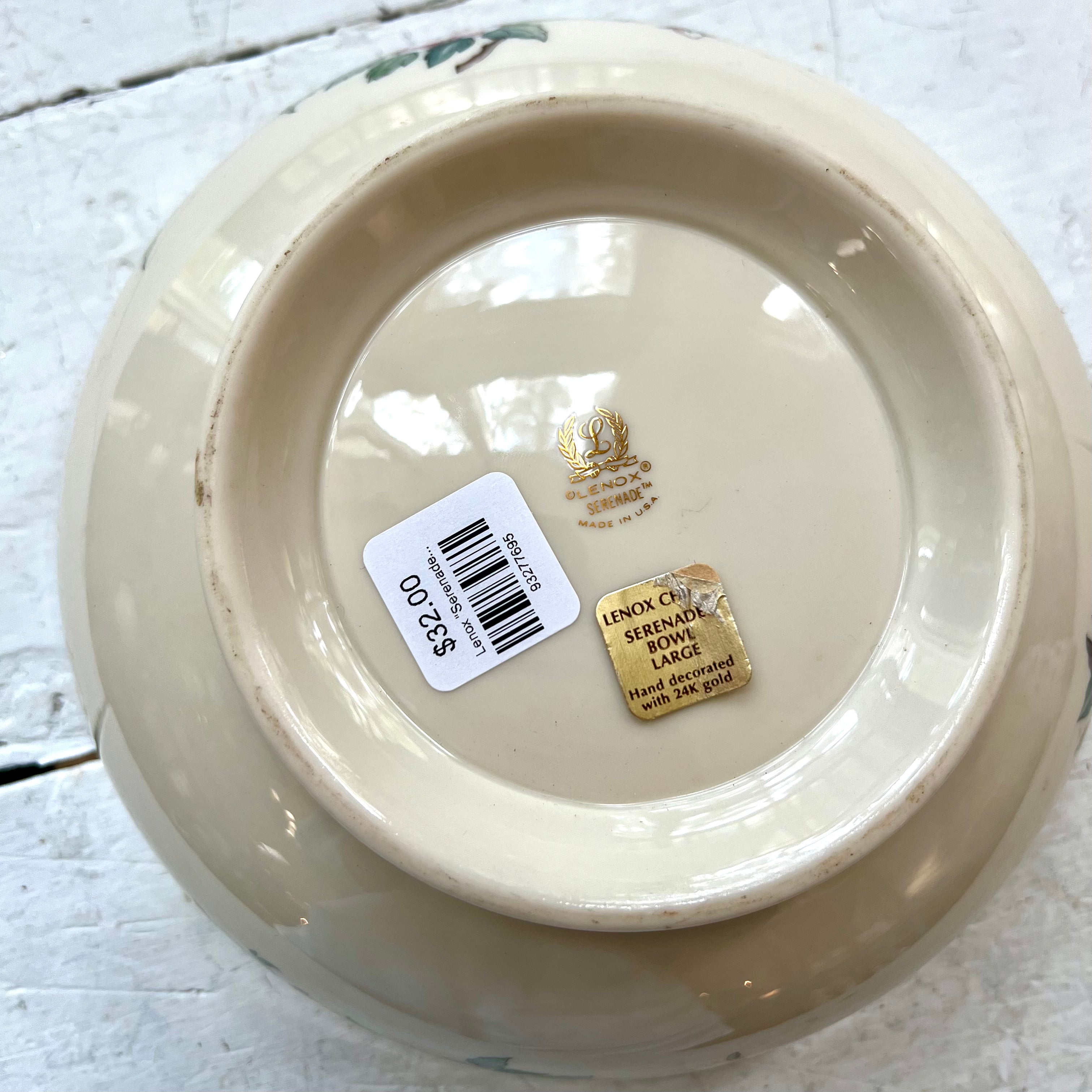 Lenox "Serenade" Bowl