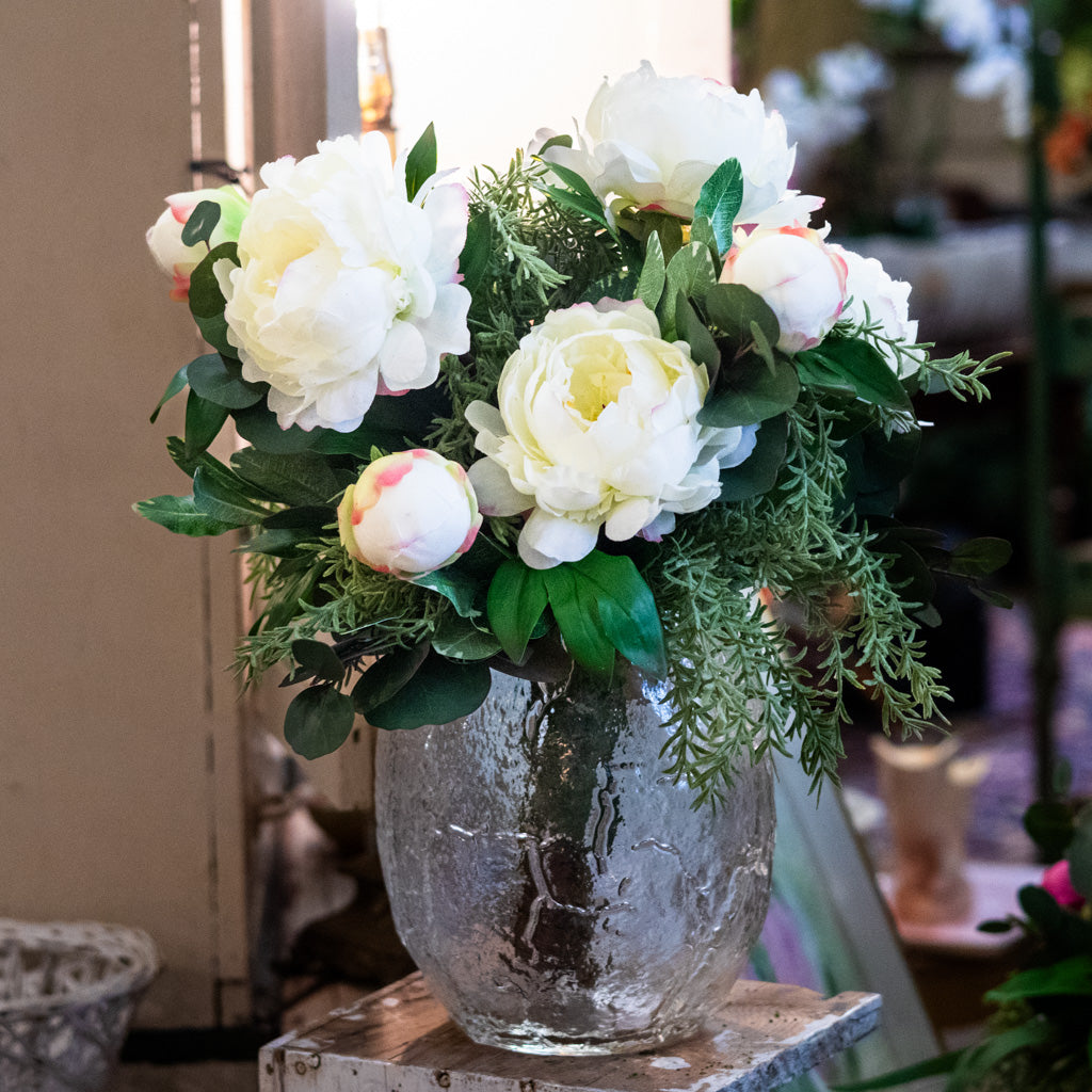 White Peony Grand Bouquet