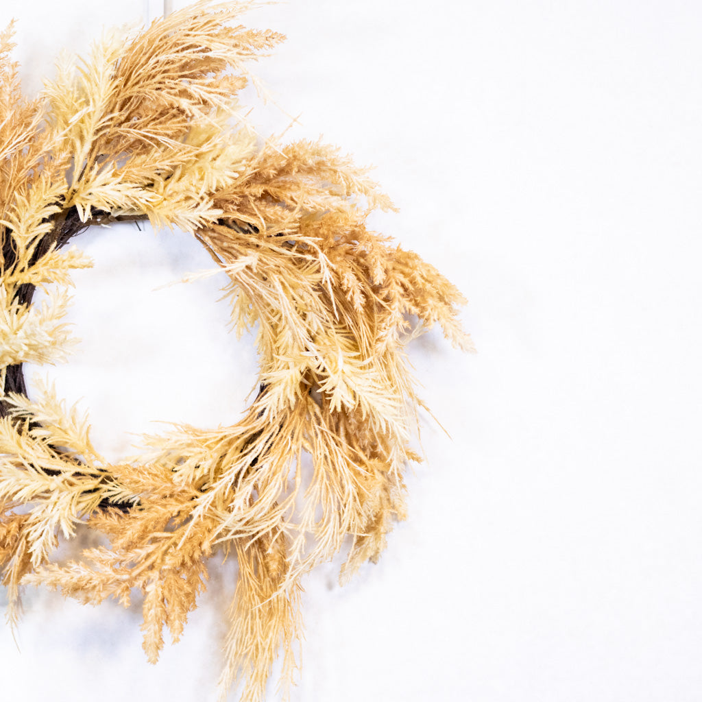 Fall Grass Wreath