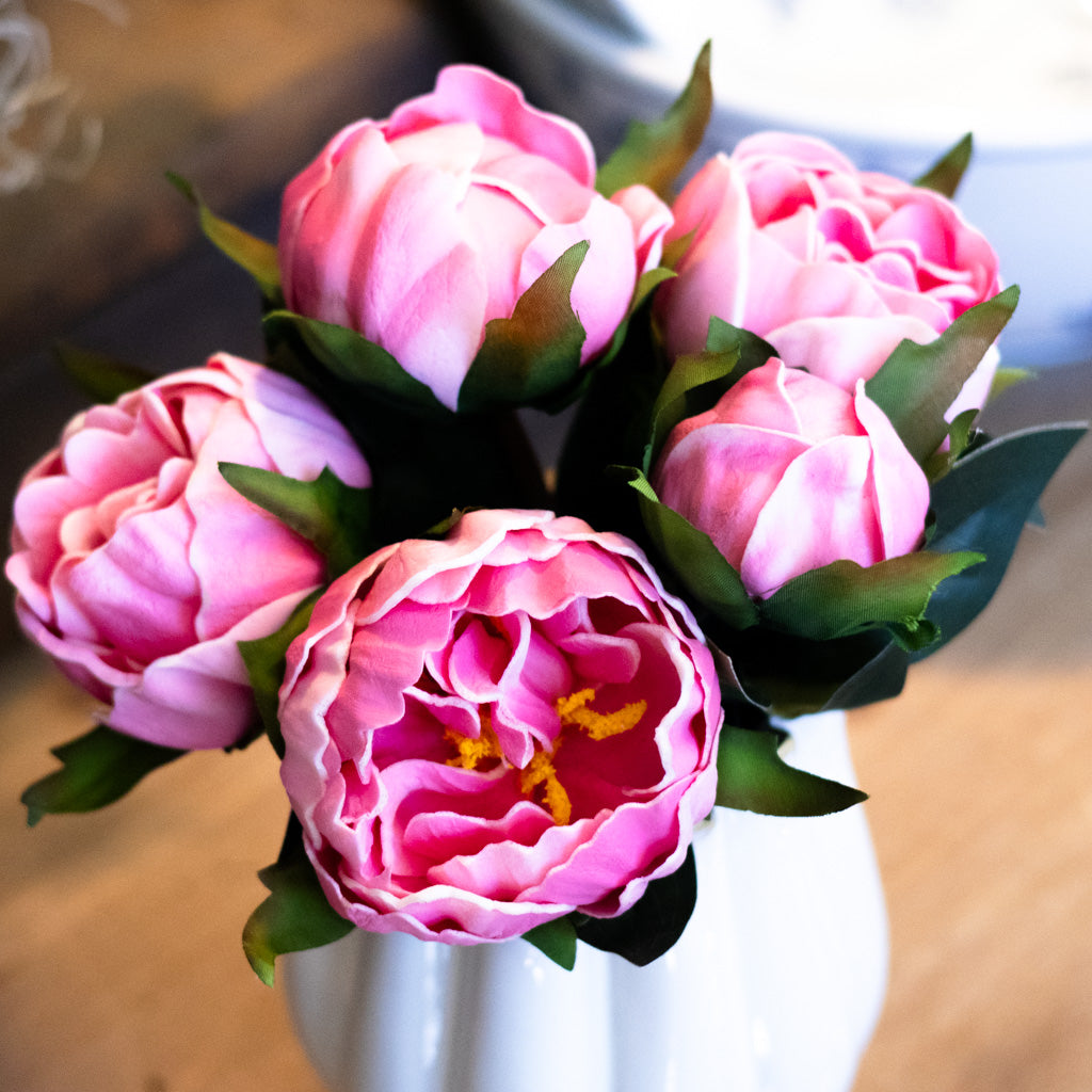 Pink Peony Bundle Real Touch