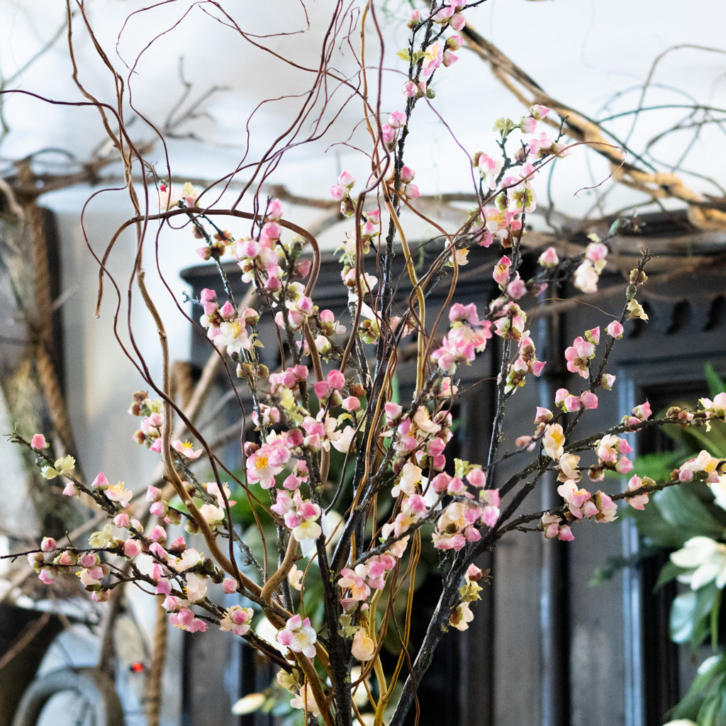Pink Cherry Blossom Branch