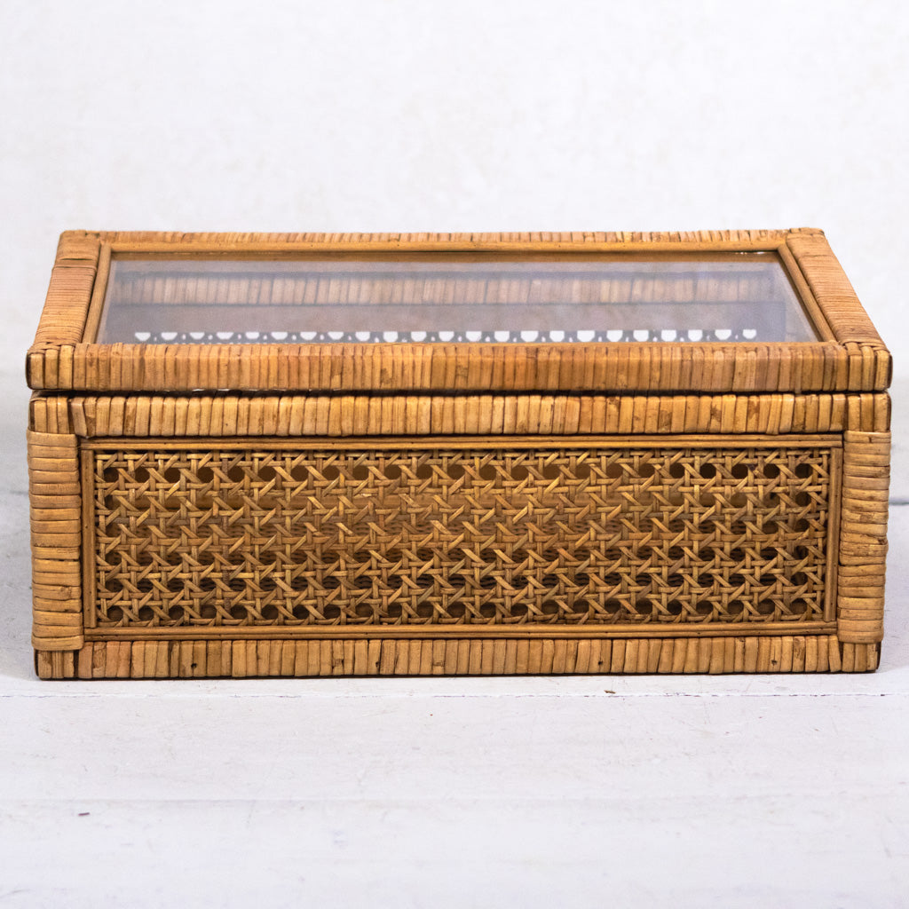 Display Box with Glass Lid Large