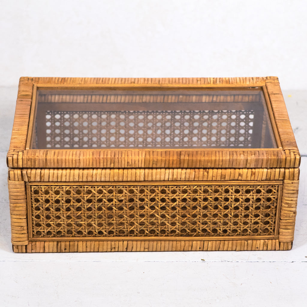 Display Box with Glass Lid Large