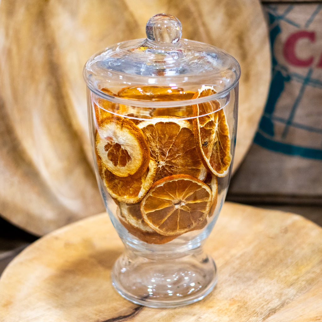 Sliced Oranges in Mesh Bag