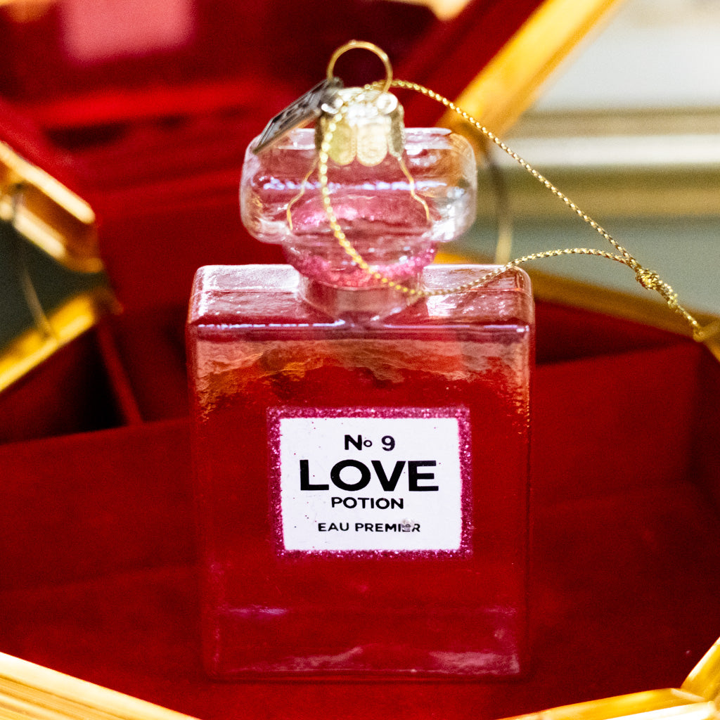 Pink Love Potion No. 9 Ornament