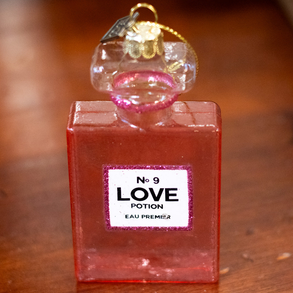 Pink Love Potion No. 9 Ornament