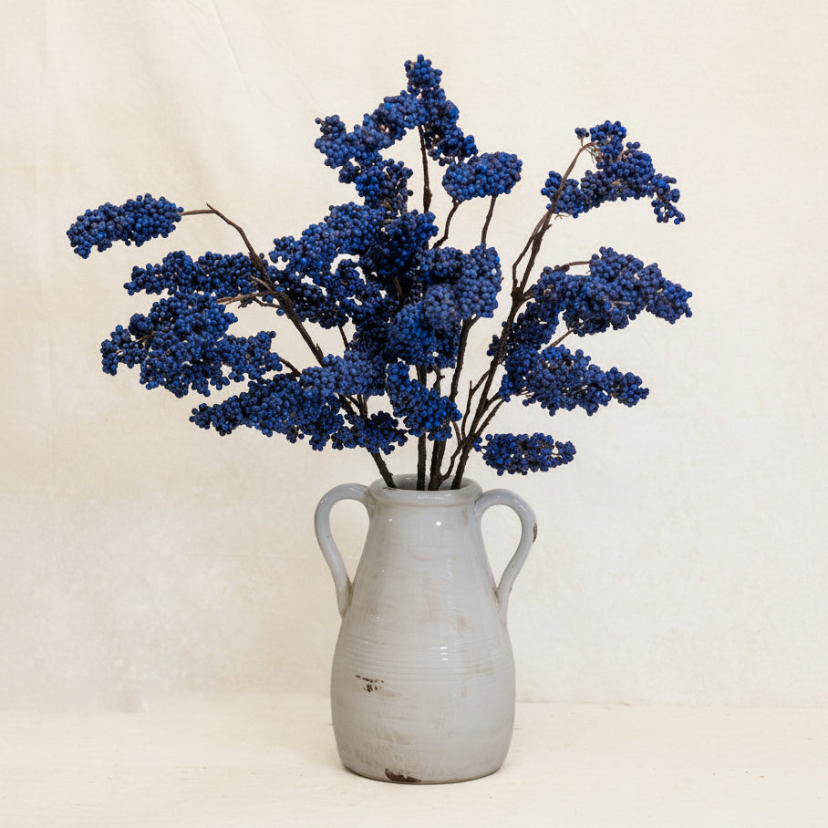 Navy Cluster Berry Spray