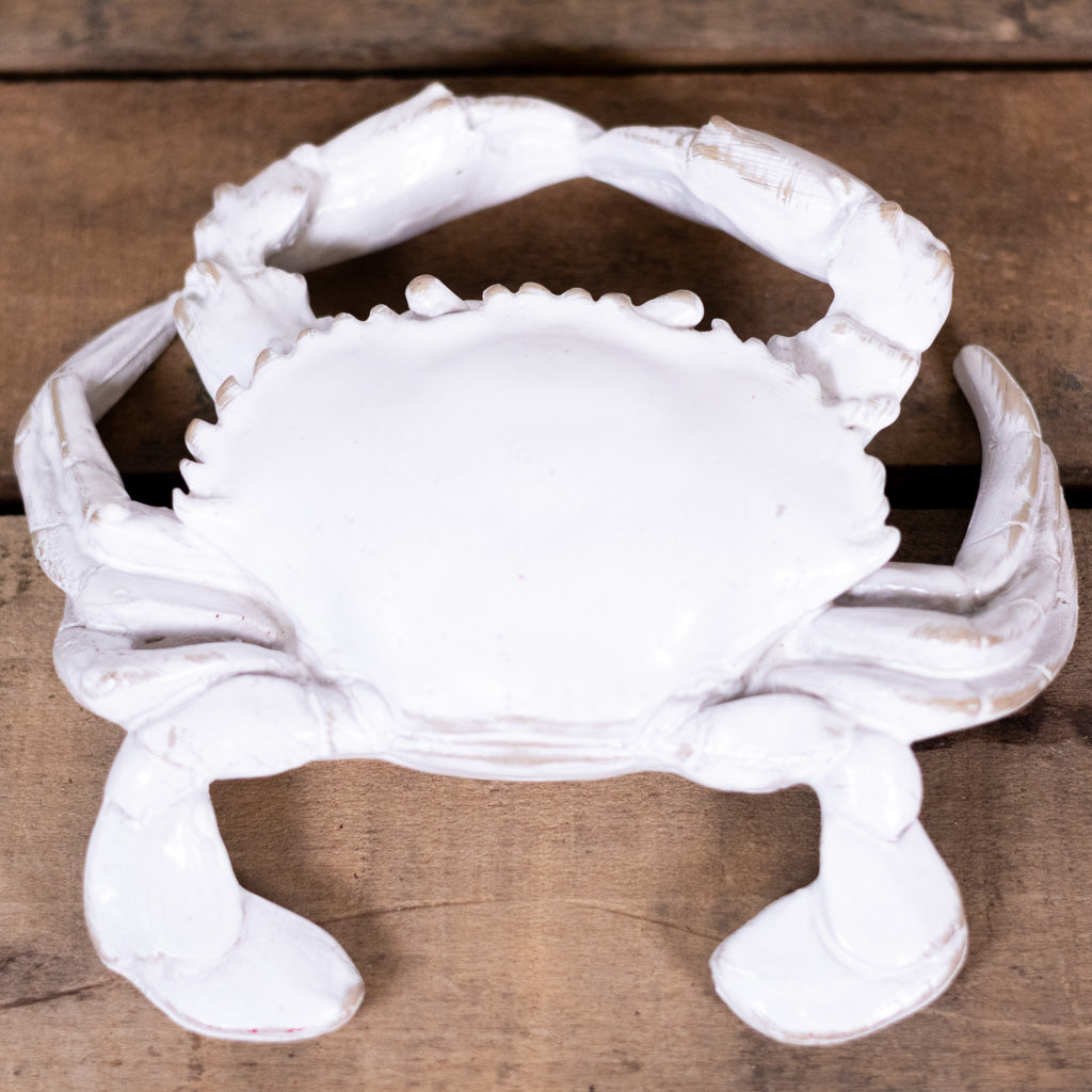 Resin White Sea Crab