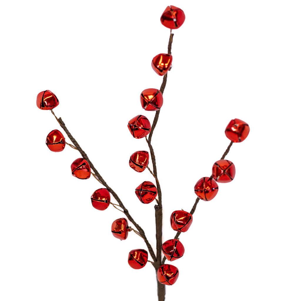 Red Jingle Bell Spray