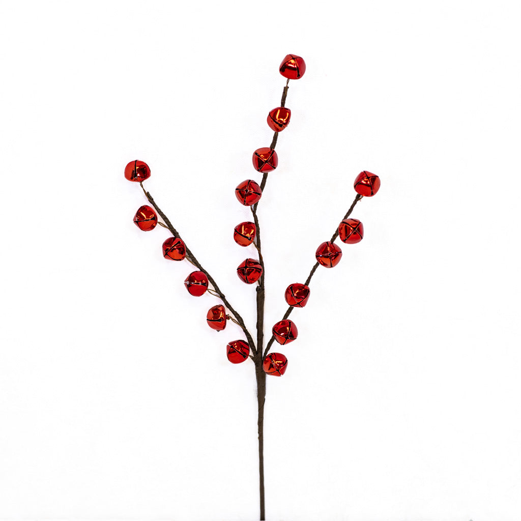 Red Jingle Bell Spray