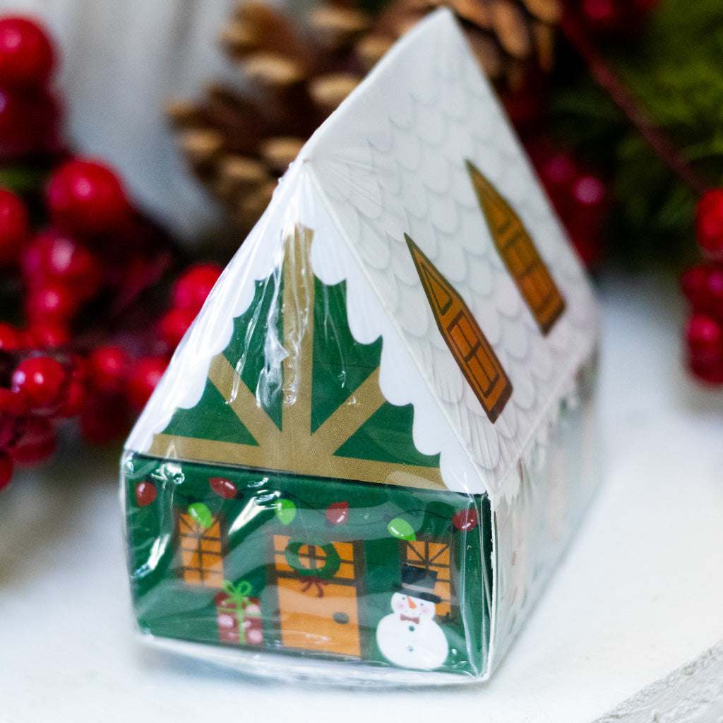 Safety Matches in House Shaped Matchbox Green House