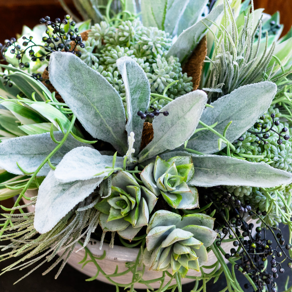 Deluxe Succulent Round Drop In