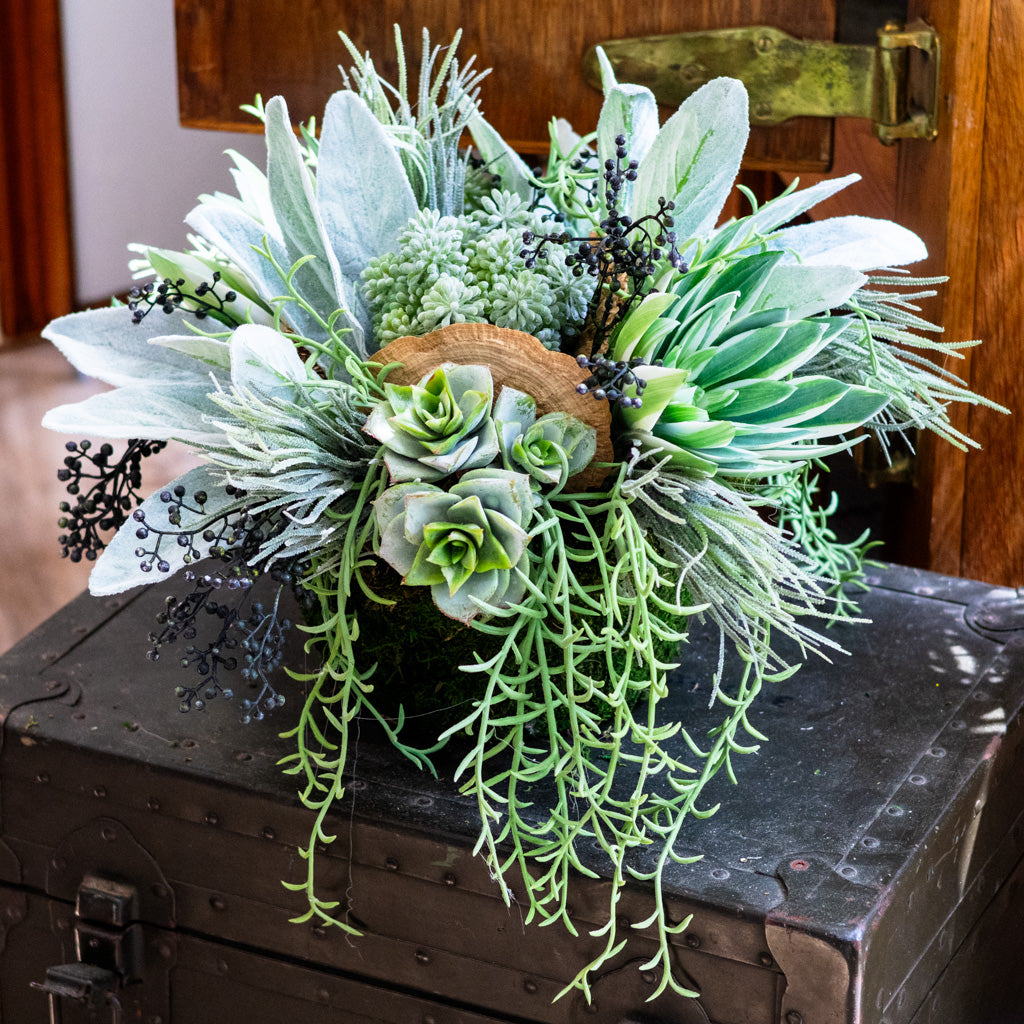 Deluxe Succulent Round Drop In