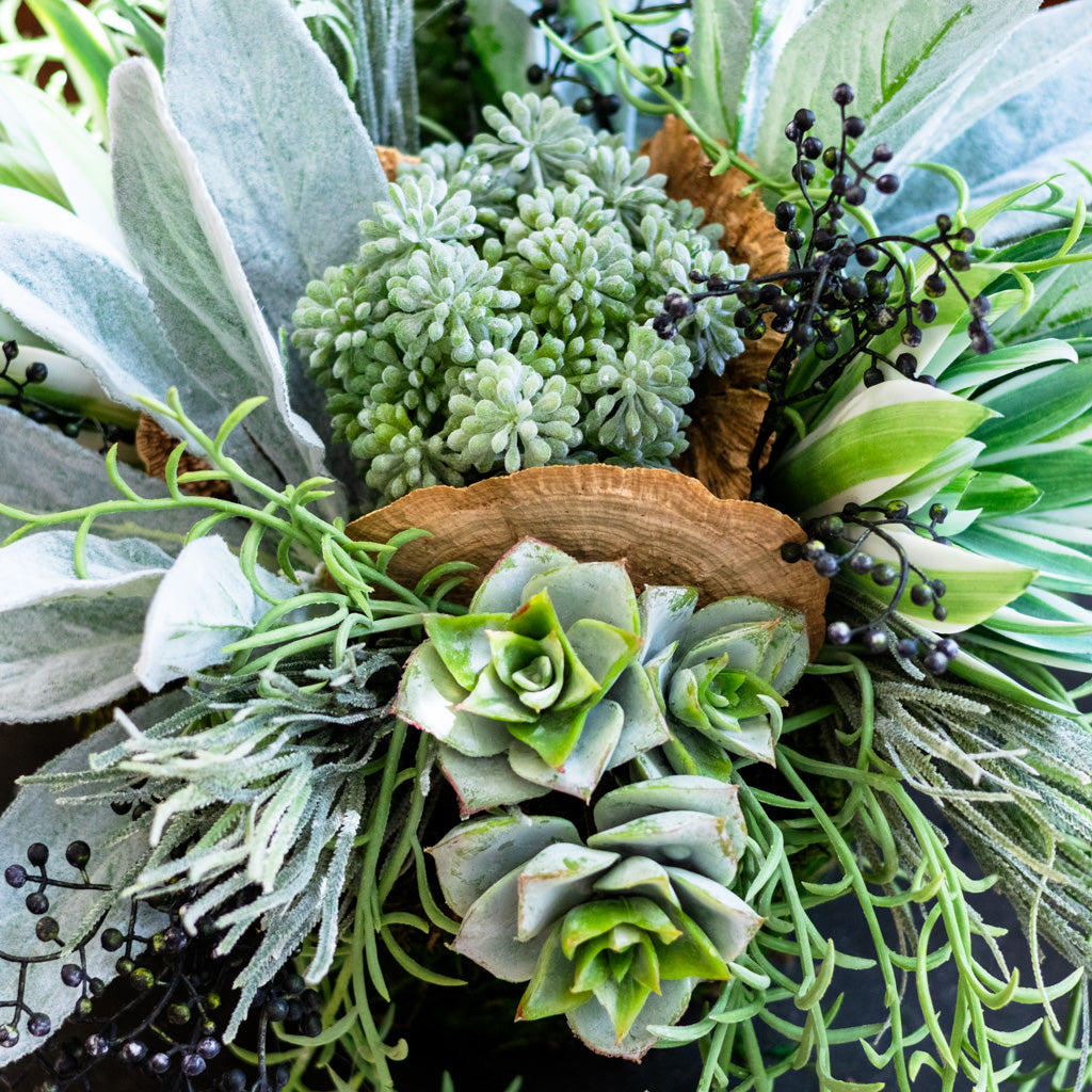 Deluxe Succulent Round Drop In