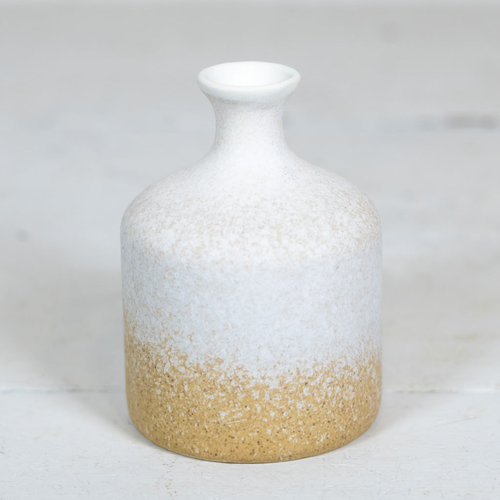 Stoneware Vase Cream