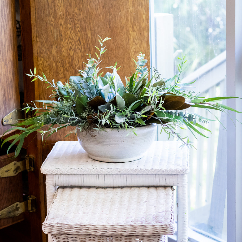 Essential Green Centerpiece Drop In