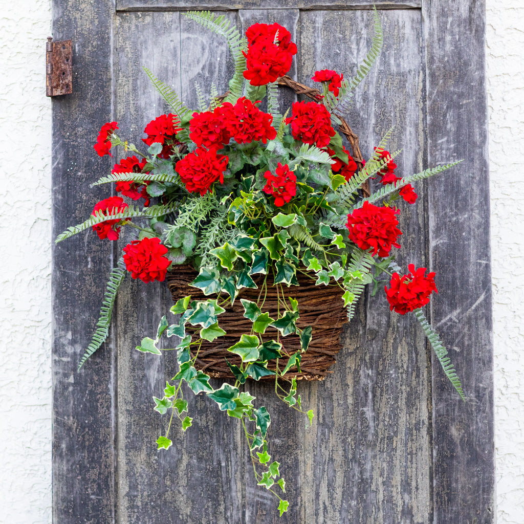Heritage Red Geranium Drop In