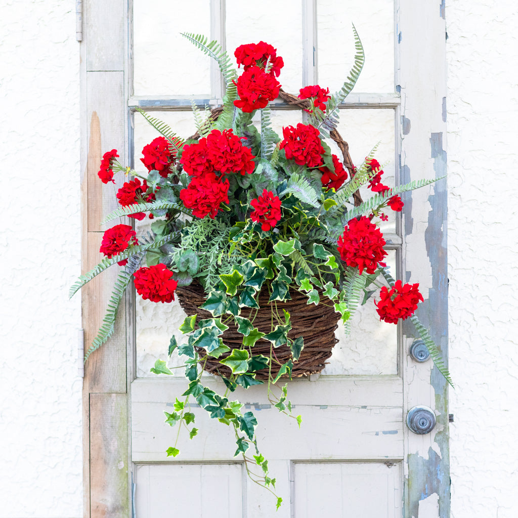 Heritage Red Geranium Drop In