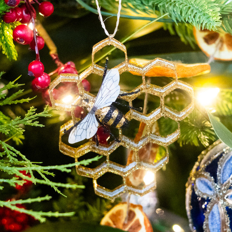Paper Honeycomb Paper Mache Ornament
