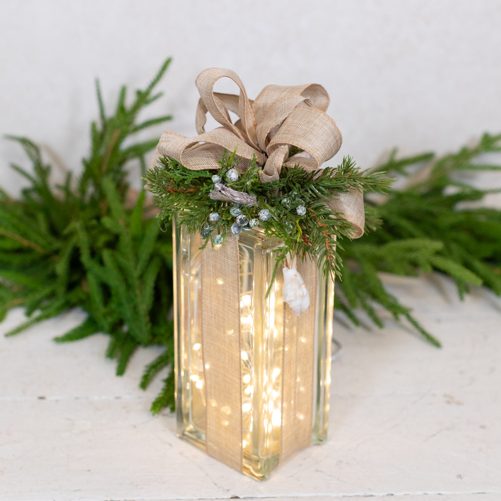 Battery Operated Coastal Vertical Light Block