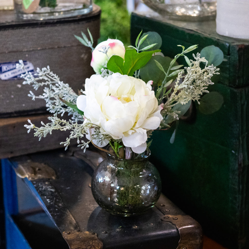 White Peony Petite Bouquet