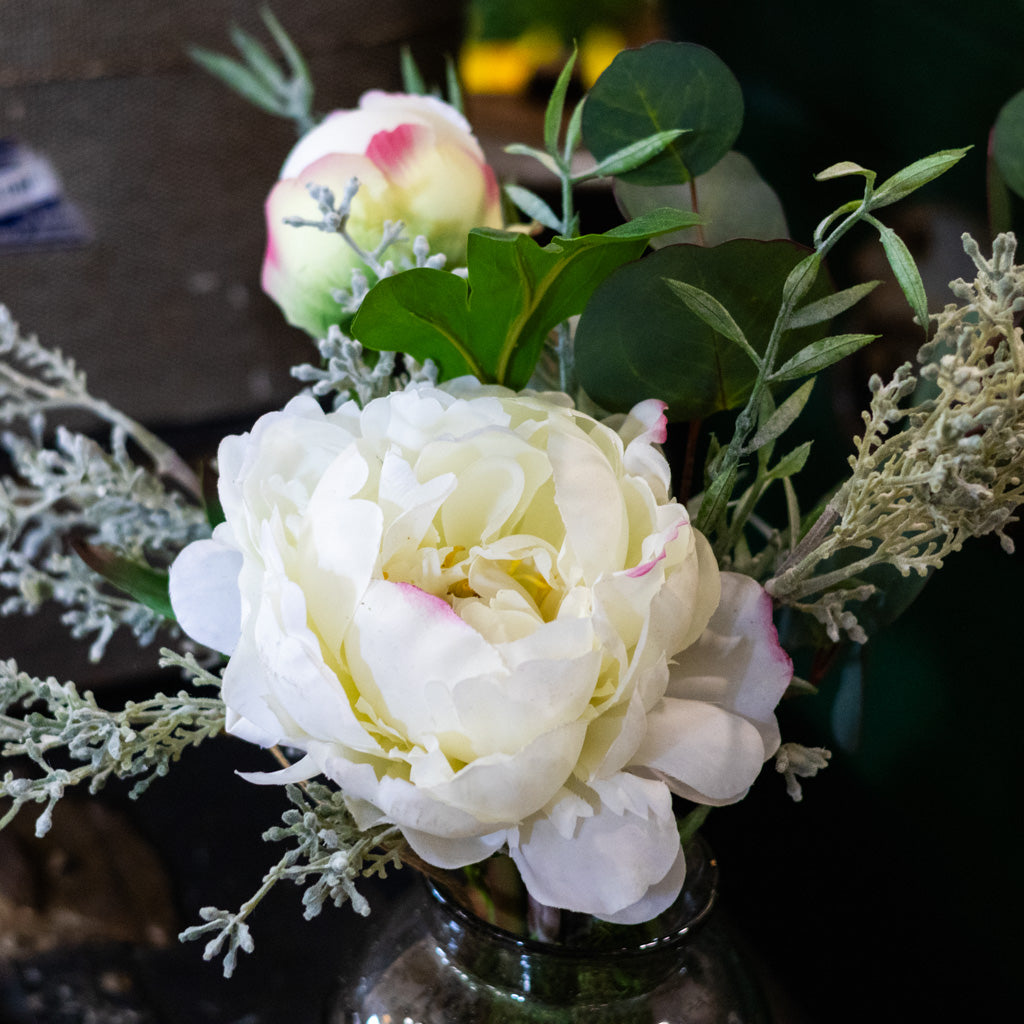 White Peony Petite Bouquet