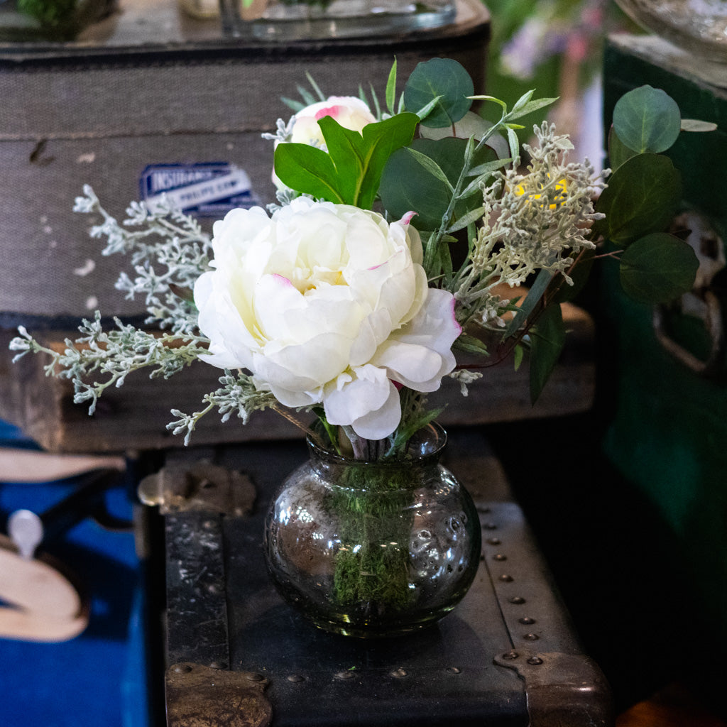 White Peony Petite Bouquet