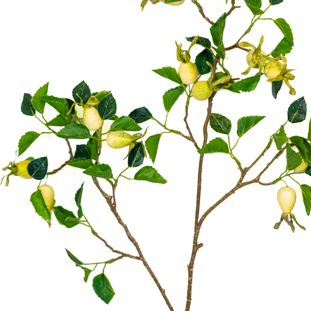 Cream Large Rose Hip Spray