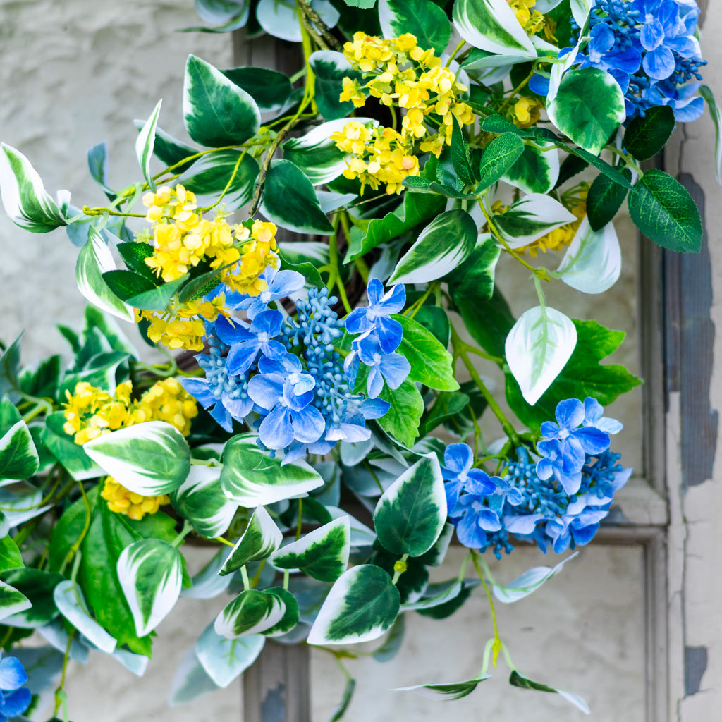 Blue Bell Wreath