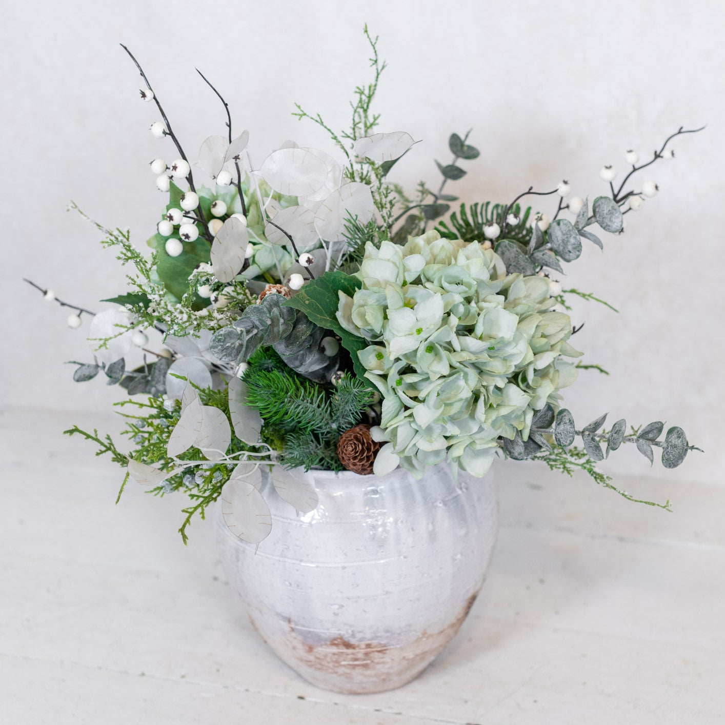 Winter Blues Grand Bouquet Drop In