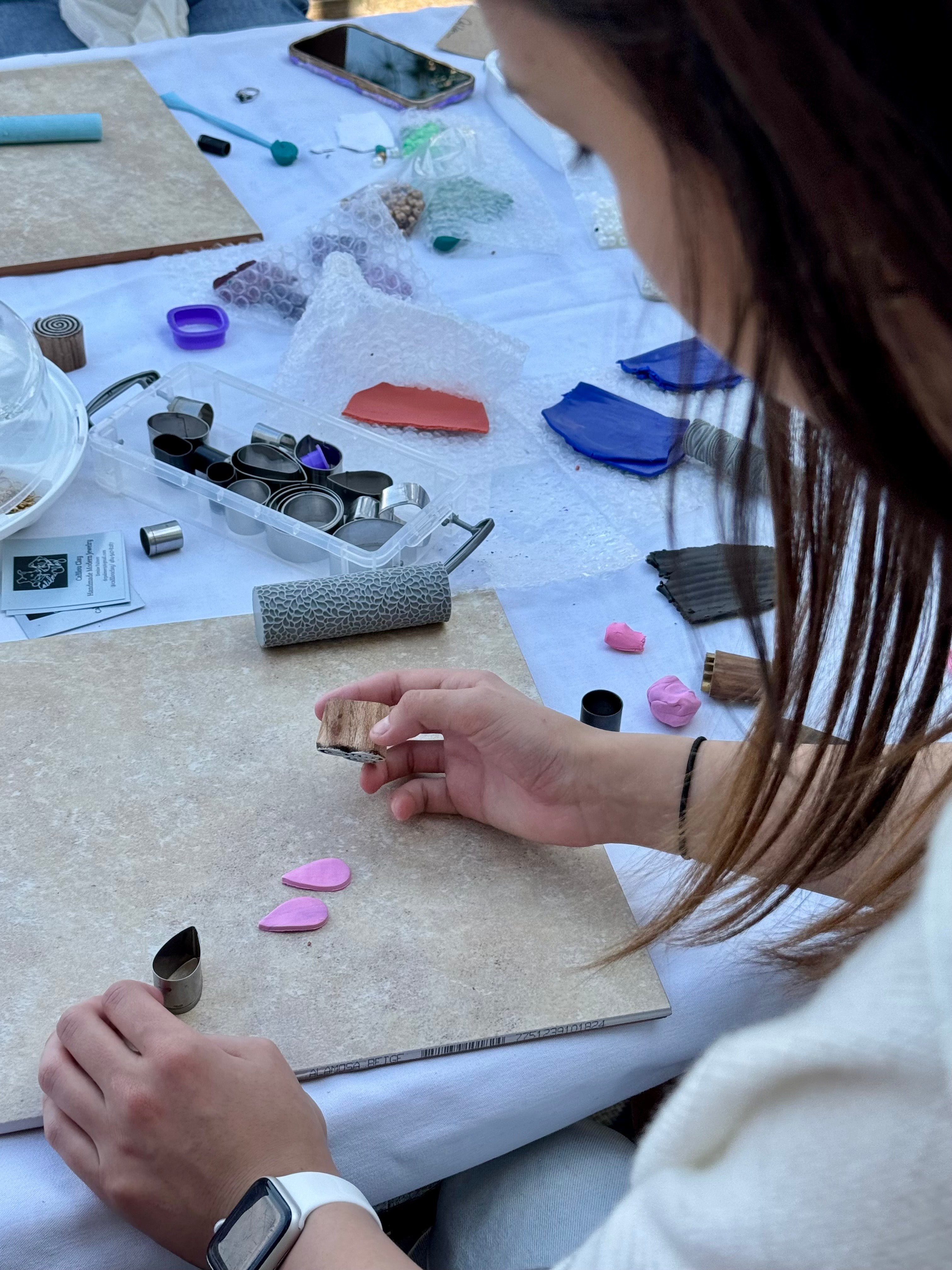 09.25.2025 @ 4PM - 6PM | Clay Jewelry Making Workshop with Guest Artist Calilou Clay