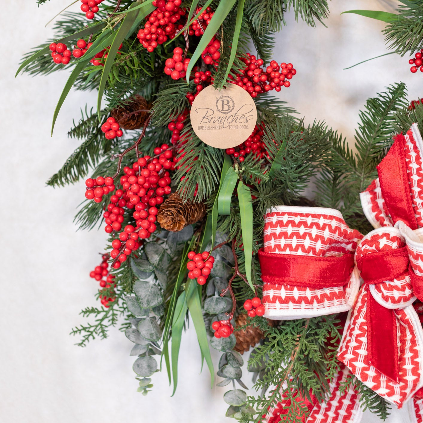 Hearth Holiday Wreath