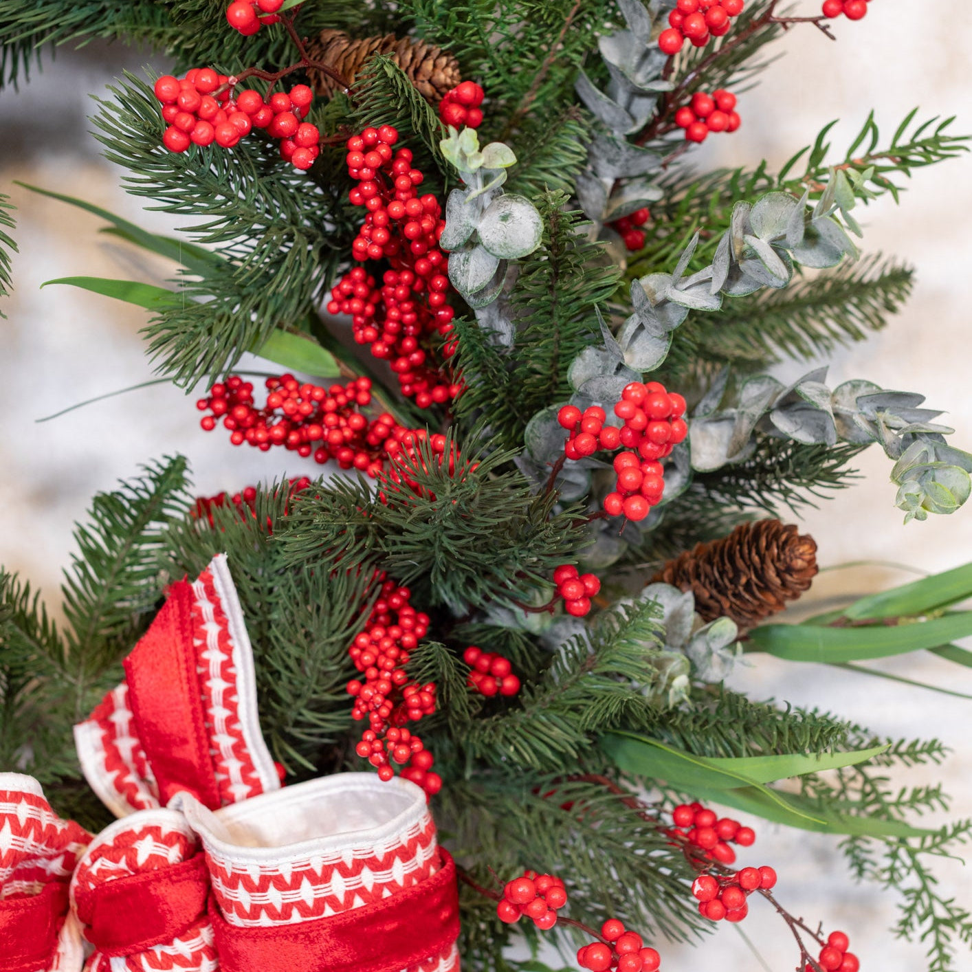 Hearth Holiday Wreath