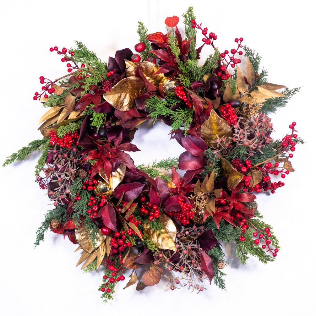 Merry Merlot Wreath