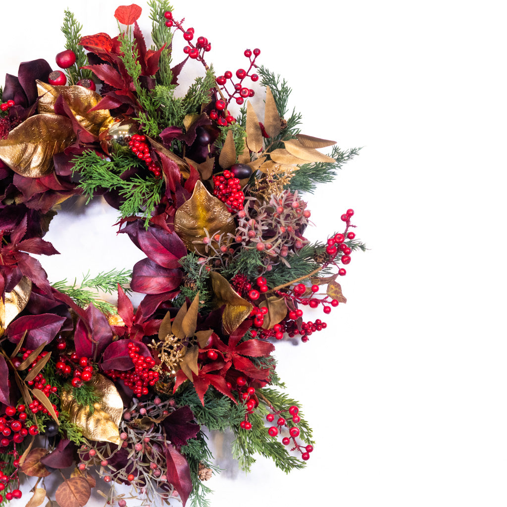 Merry Merlot Wreath