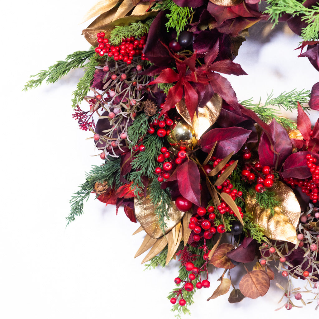 Merry Merlot Wreath