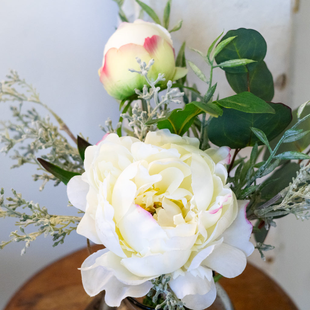 White Peony Petite Bouquet