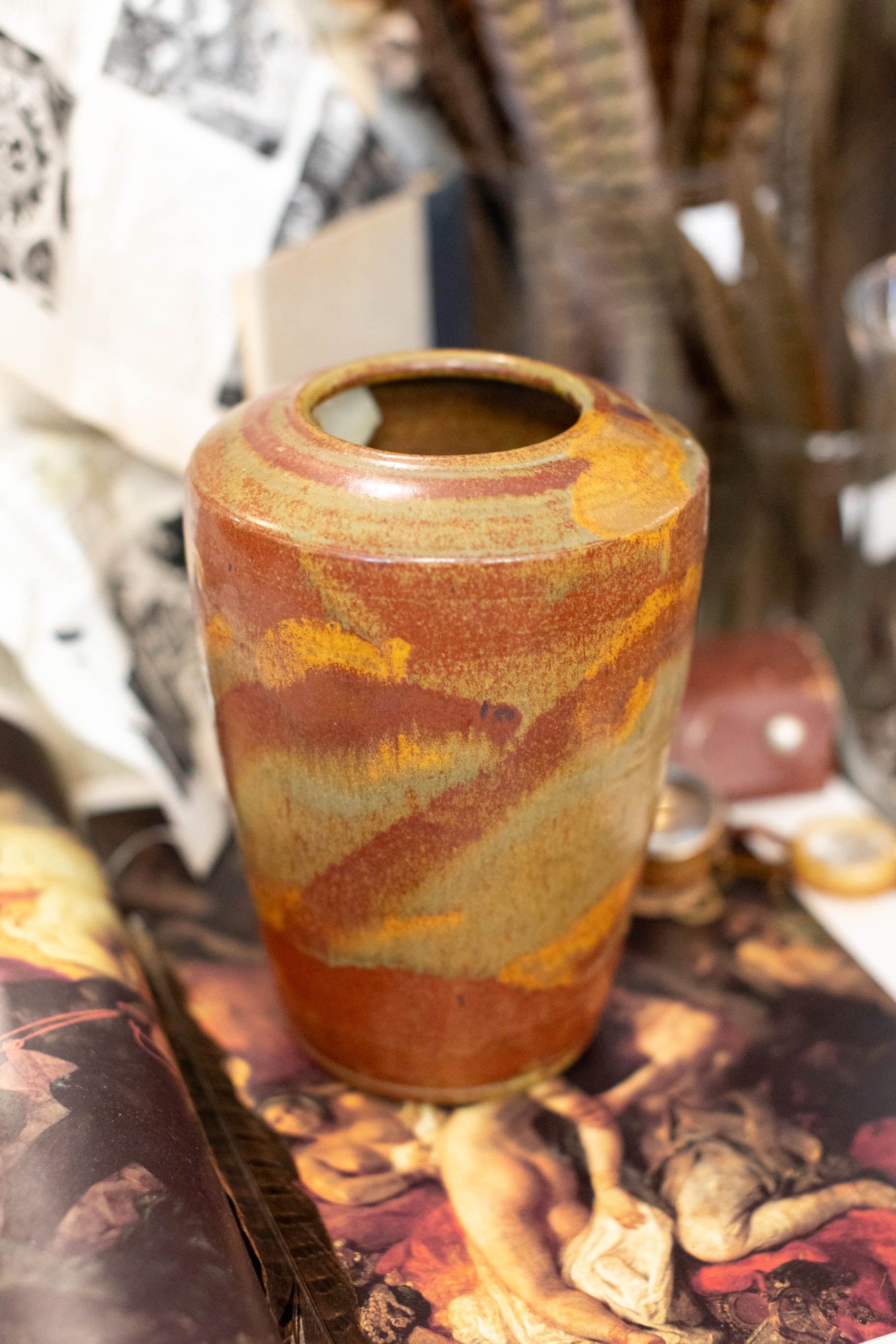 Earth Tone Studio Pottery Vase