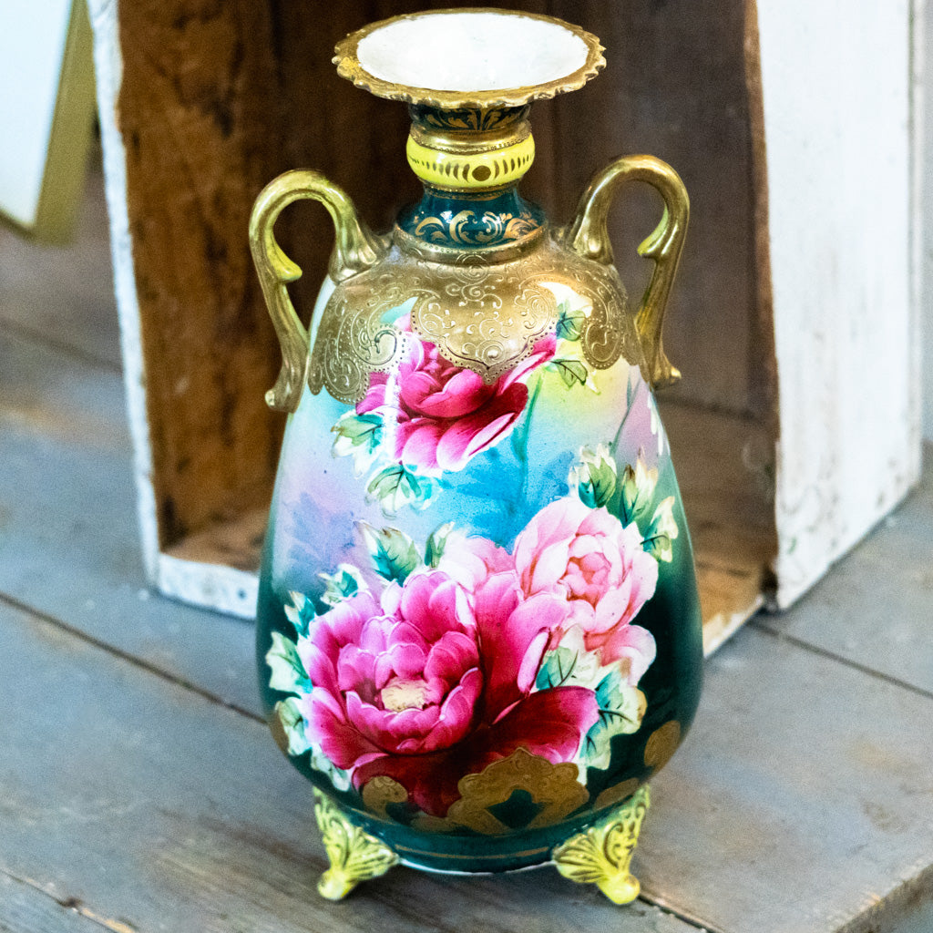 Antique Nippon Porcelain Vase