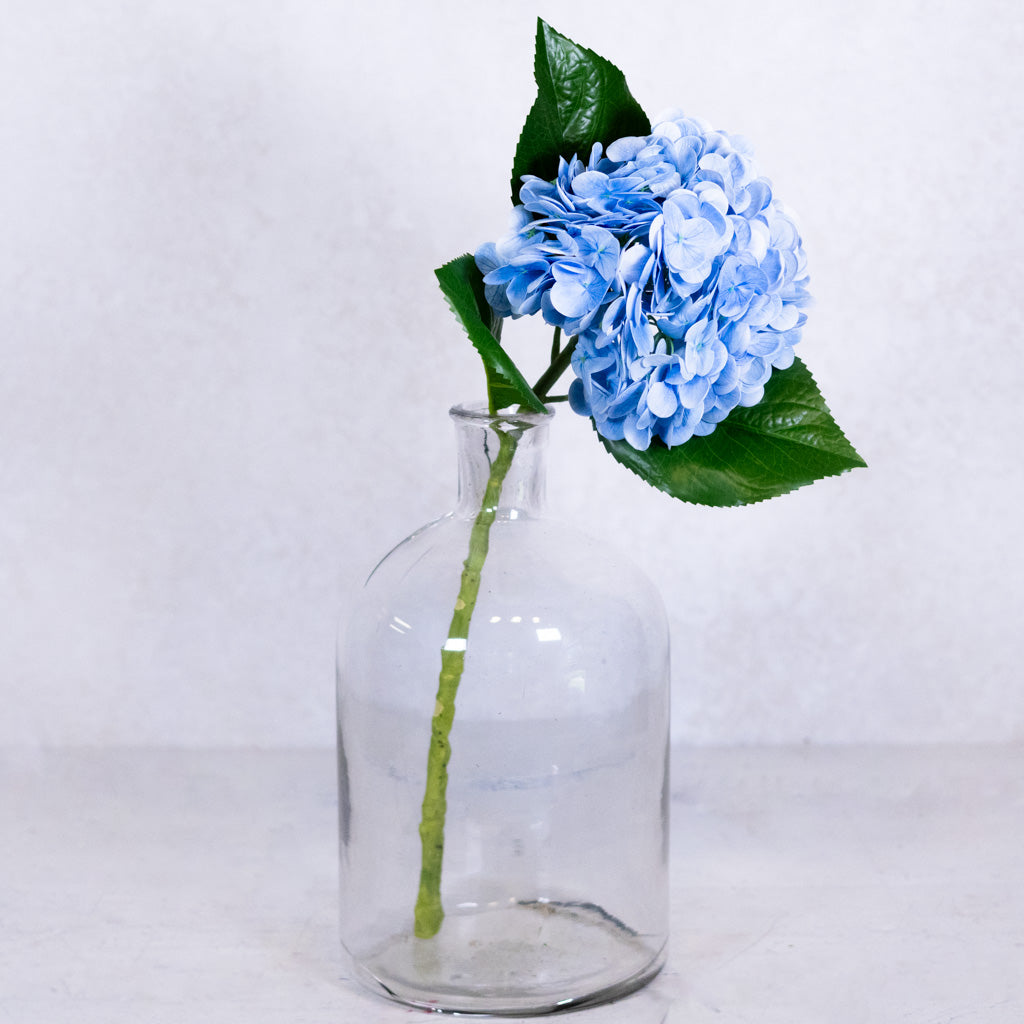 Natural Touch Light Blue Hydrangea Stem