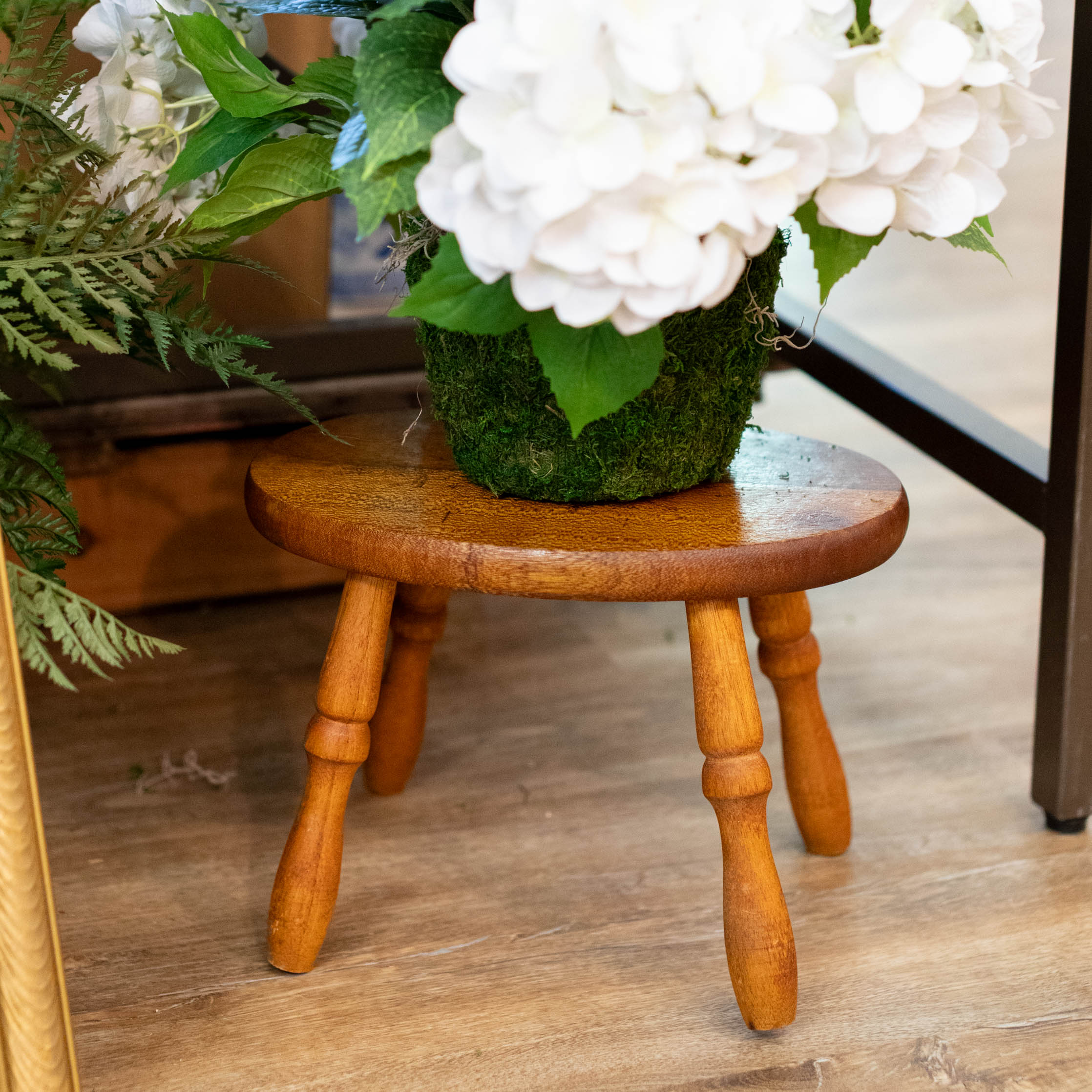Small Wood Stool